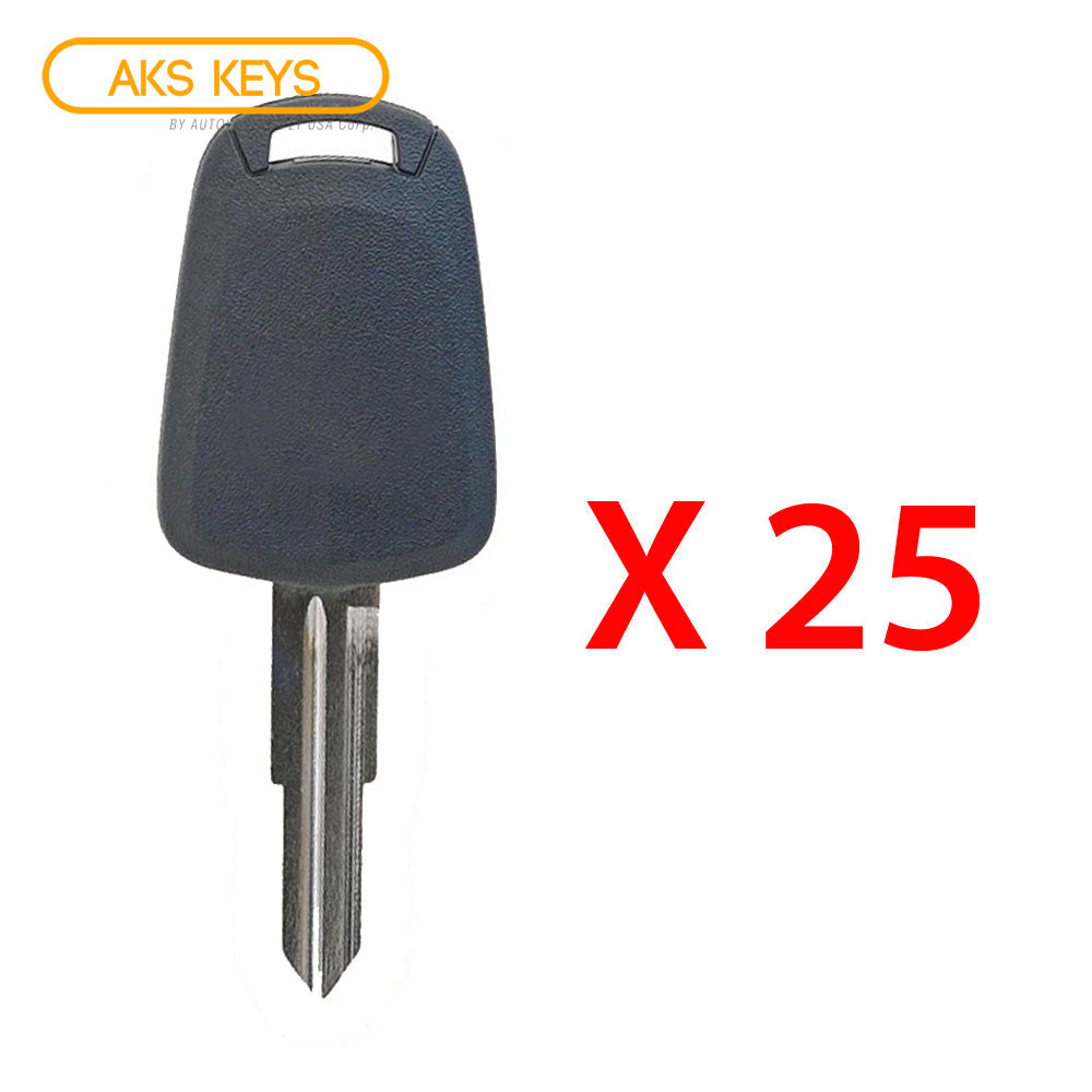 2013 - 2015 Chevrolet Spark Transponder Key - ID46 GM EXT Chip - DW04CT6 (25 Pack)