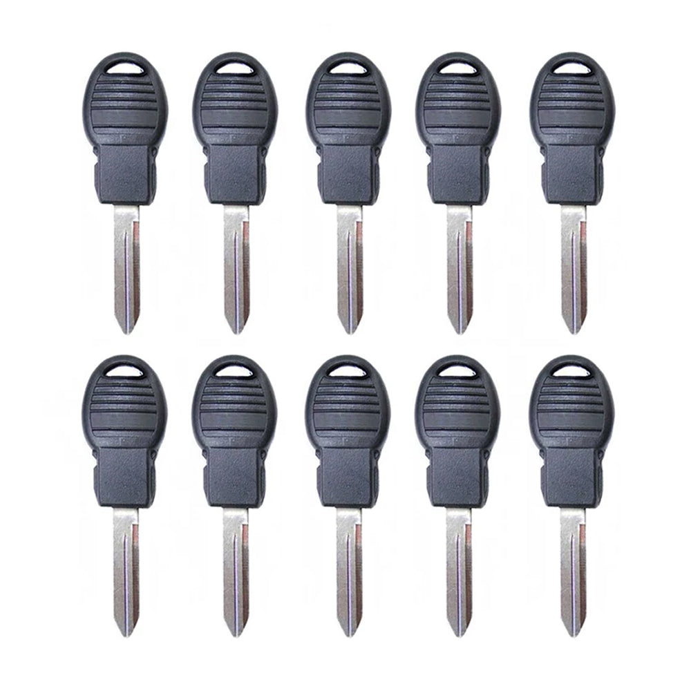 2014 - 2019 Jeep Cherokee Transponder Key - NXP AES 128 Bits Chip (POD) - Y173-PT (10 Pack)
