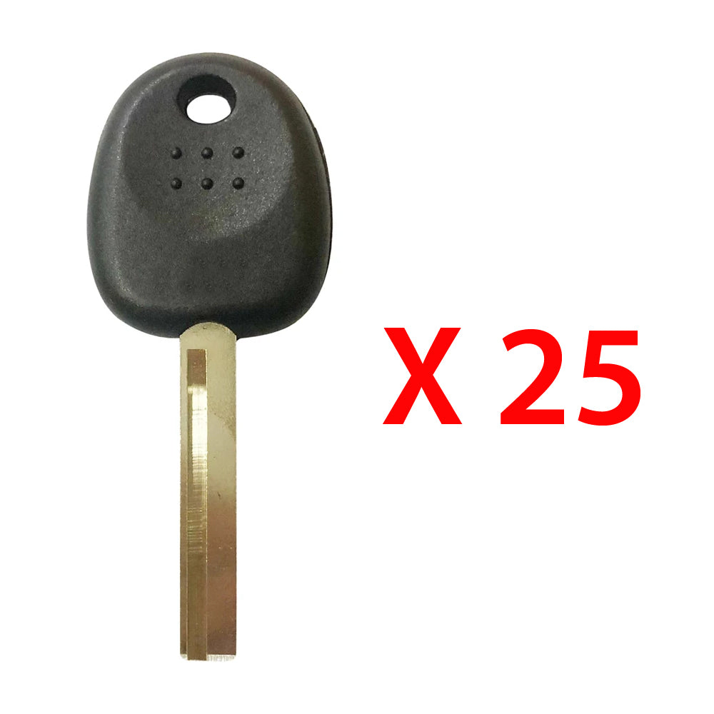 2012 - 2017 Hyundai Accent Transponder key - ID46 Chip - HY18 (25 Pack)