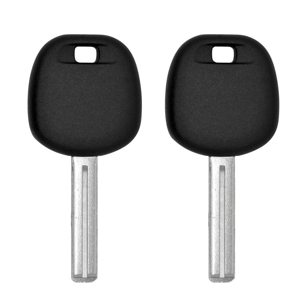 2001 - 2010 Lexus Transponder key - 4D68 Chip - TOY50-PT Medium Blade (2 Pack)