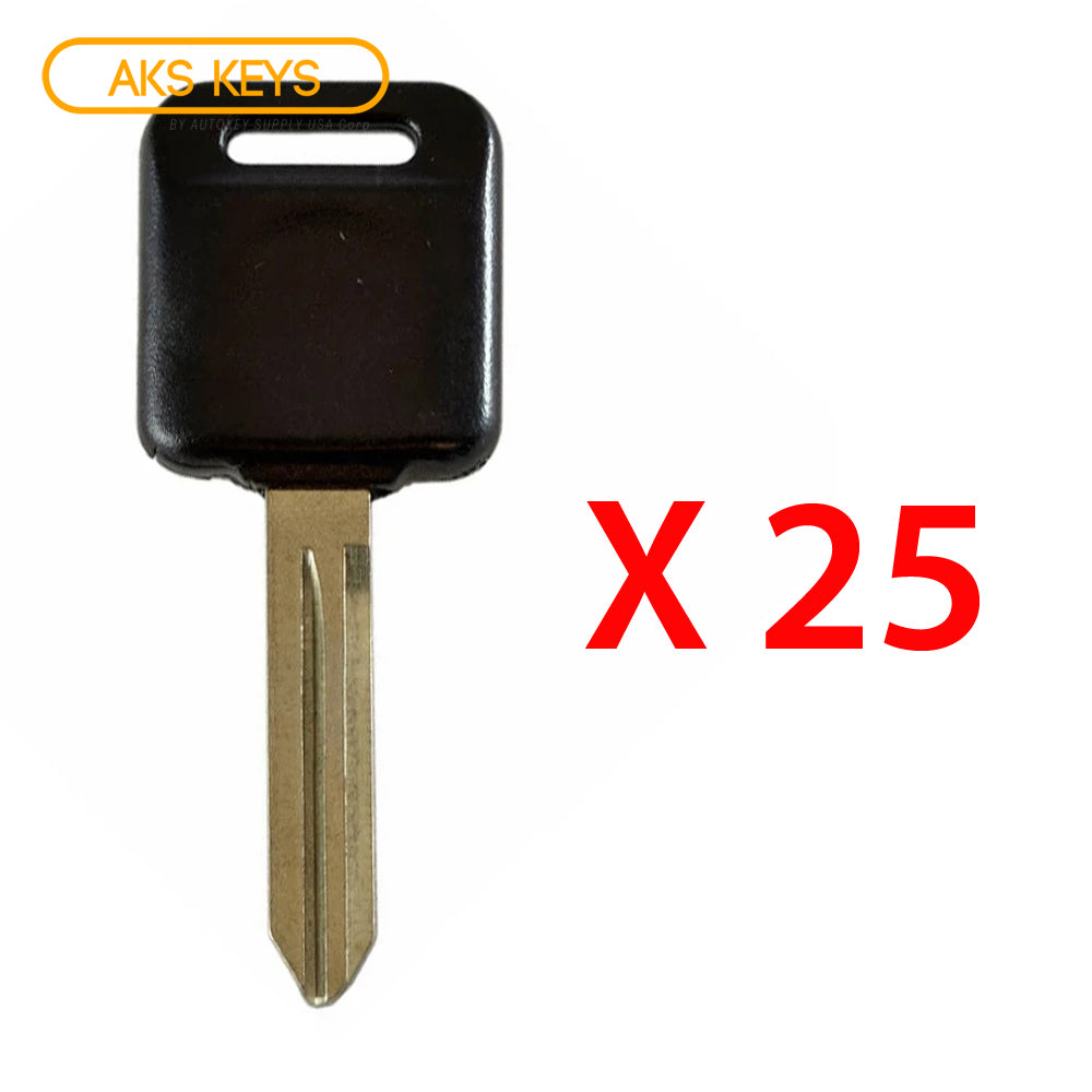 1999 - 2006 Nissan Infiniti Transponder Key - 4D60 Chip - NI01T��/ NI02T (25 Pack)
