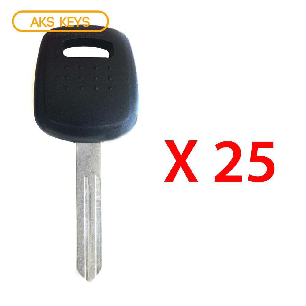 2005 - 2014 Subaru Transponder Key - 4D62 Chip - SUB4-PT (25 Pack)