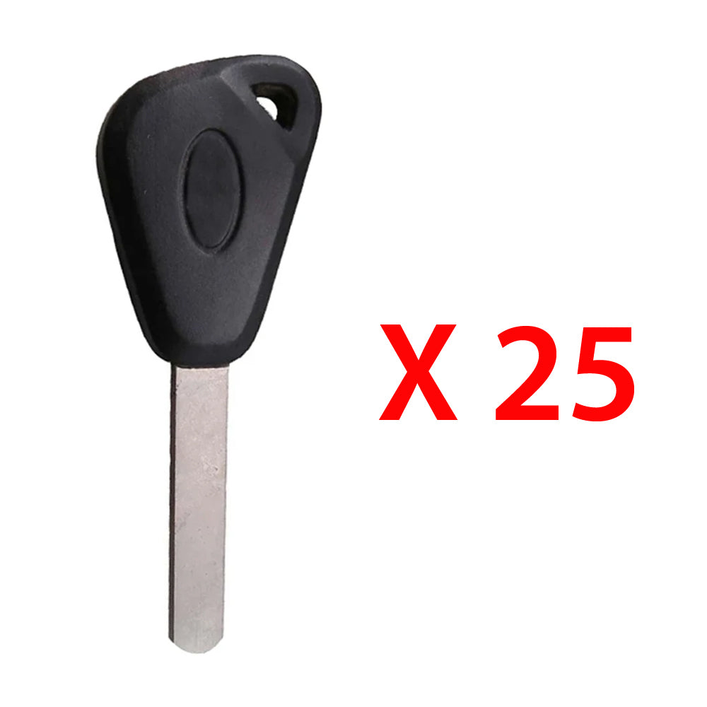 2011 - 2014 Subaru Transponder Key - 4D60 Chip - High Security (25 Pack)