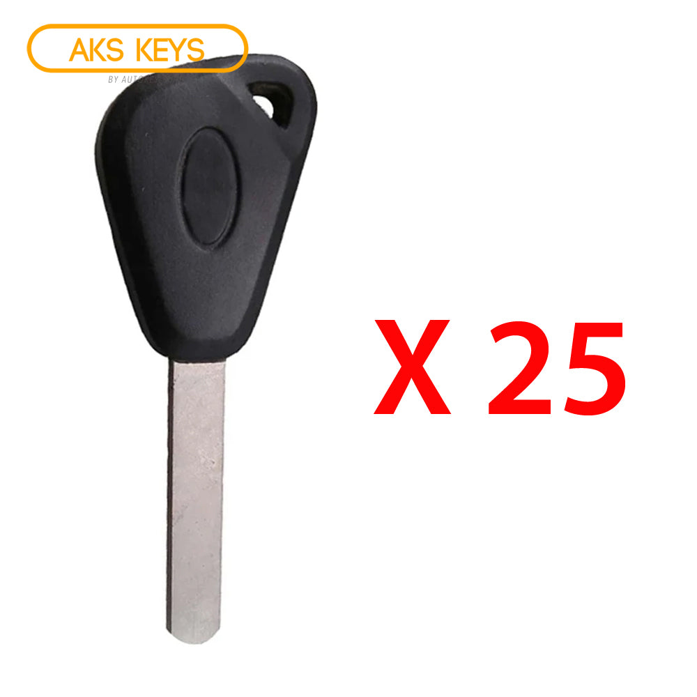 2011 - 2014 Subaru Transponder Key - 4D60 Chip - High Security (25 Pack)