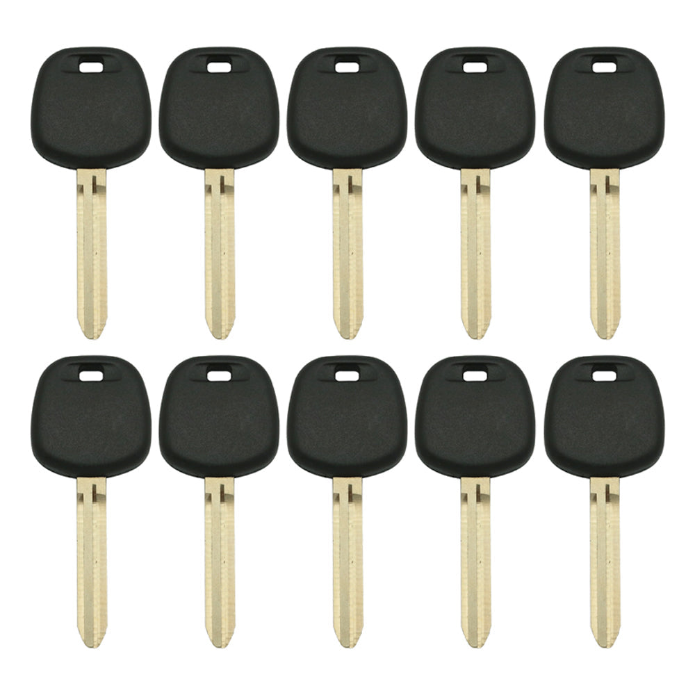 1998 - 2004 Toyota Transponder Key Blank - 4C Chip - TR47 - TOY43AT4 (10 Pack)