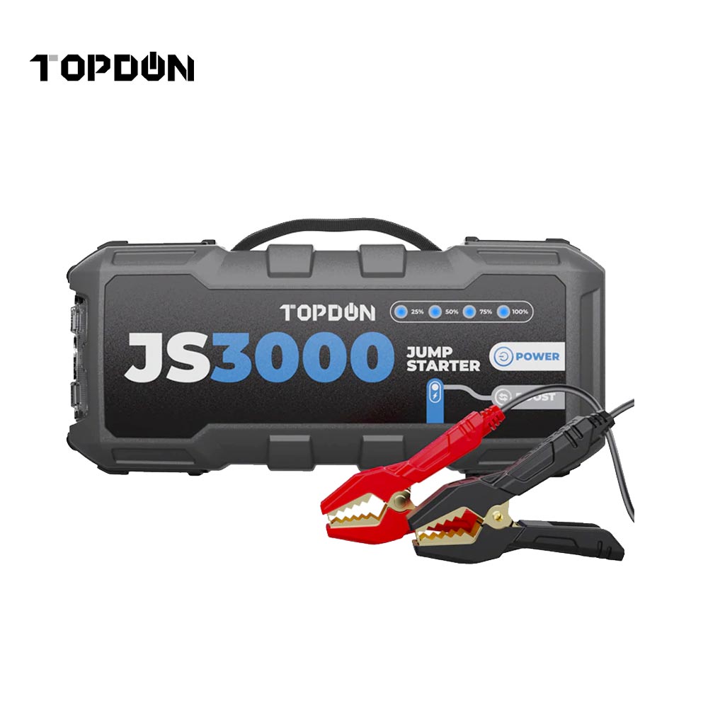 TOPDON JumpSurge3000 Power Bank and Jump Starter for 12V Battery Vehicles