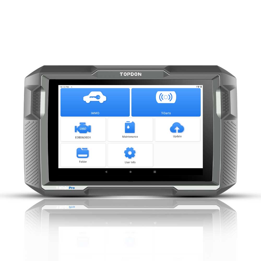 TOPDON T-Ninja Pro - 8" Tablet OBD Automotive Key Programmer - Refurbished