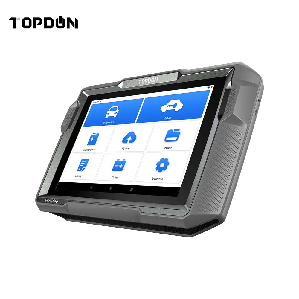 TOPDON UltraDiag 8" Scan Tool and Key Programming Device with Bi-Directional Controls