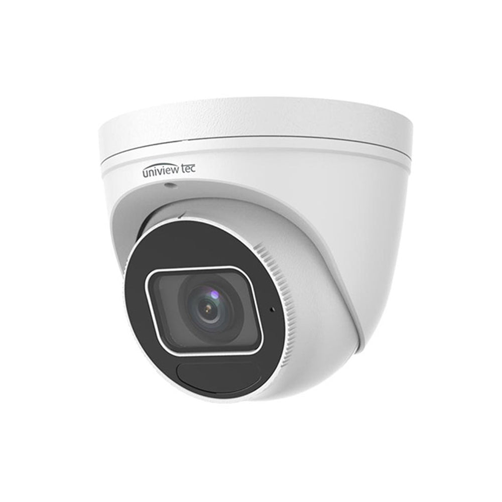 Uniview Tec IPT4K212MX IR Turret Camera 2.8 to 12mm 4K 8MP True Day/Night WDR LightHunter Varifocal Lens Built-in Microphone