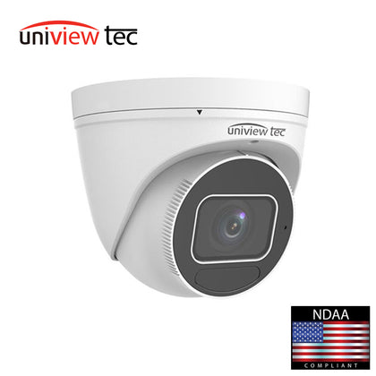 Uniview Tec IPT5213MX IR Turret Camera 2.7 to 13.5mm 5MP True Day/Night WDR LightHunter Varifocal Lens Built-in Microphone