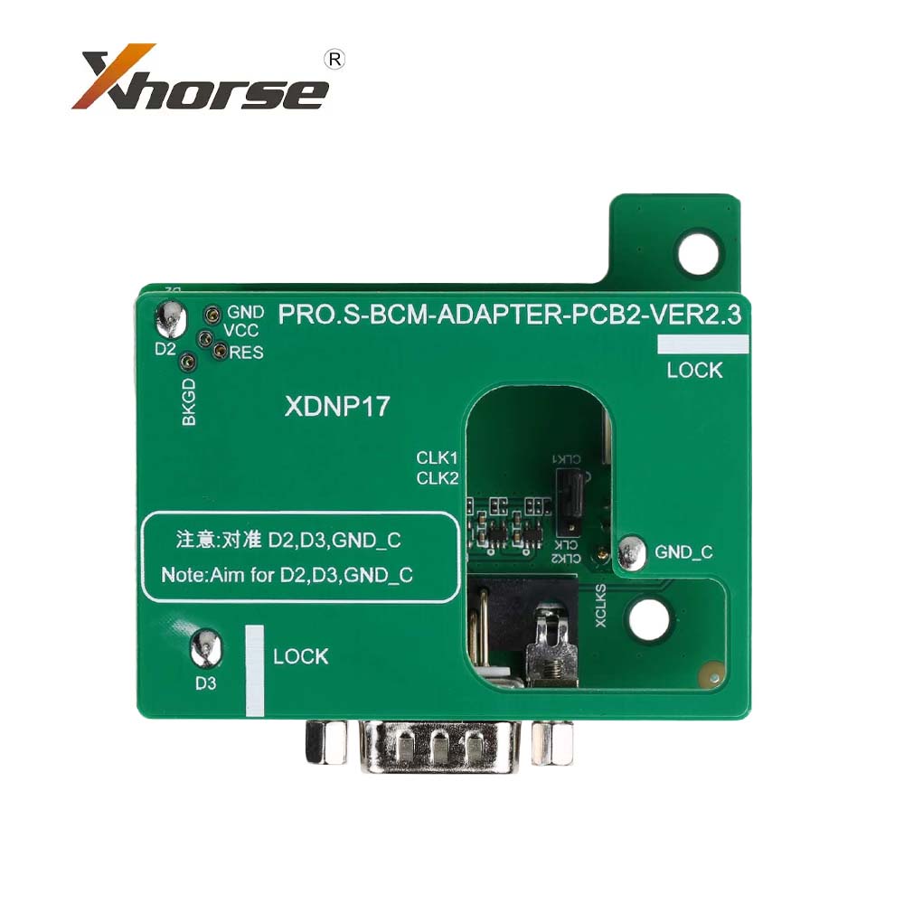 Xhorse XDNP17GL PORSCHE BCM Solderless Adapter for Mini Prog and VVDI Key Tool Plus