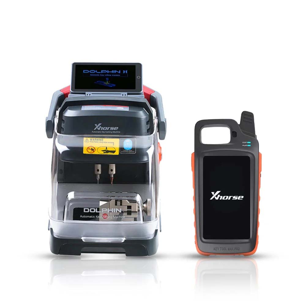 Xhorse XP-005L Dolphin II Key Cutting Machine and VVDI Key Tool MAX PRO Remote Generator