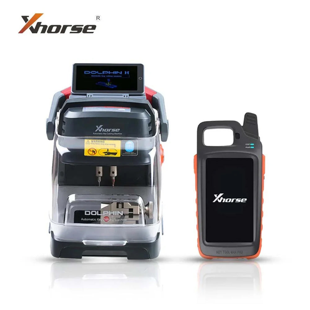 Xhorse XP-005L Dolphin II Key Cutting Machine and VVDI Key Tool MAX PRO Remote Generator