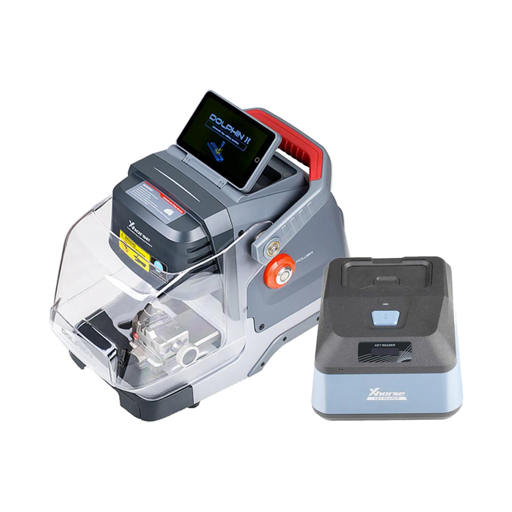 Xhorse XP-005L Dolphin II Key Cutting Machine and XDKR00GL Key Reader