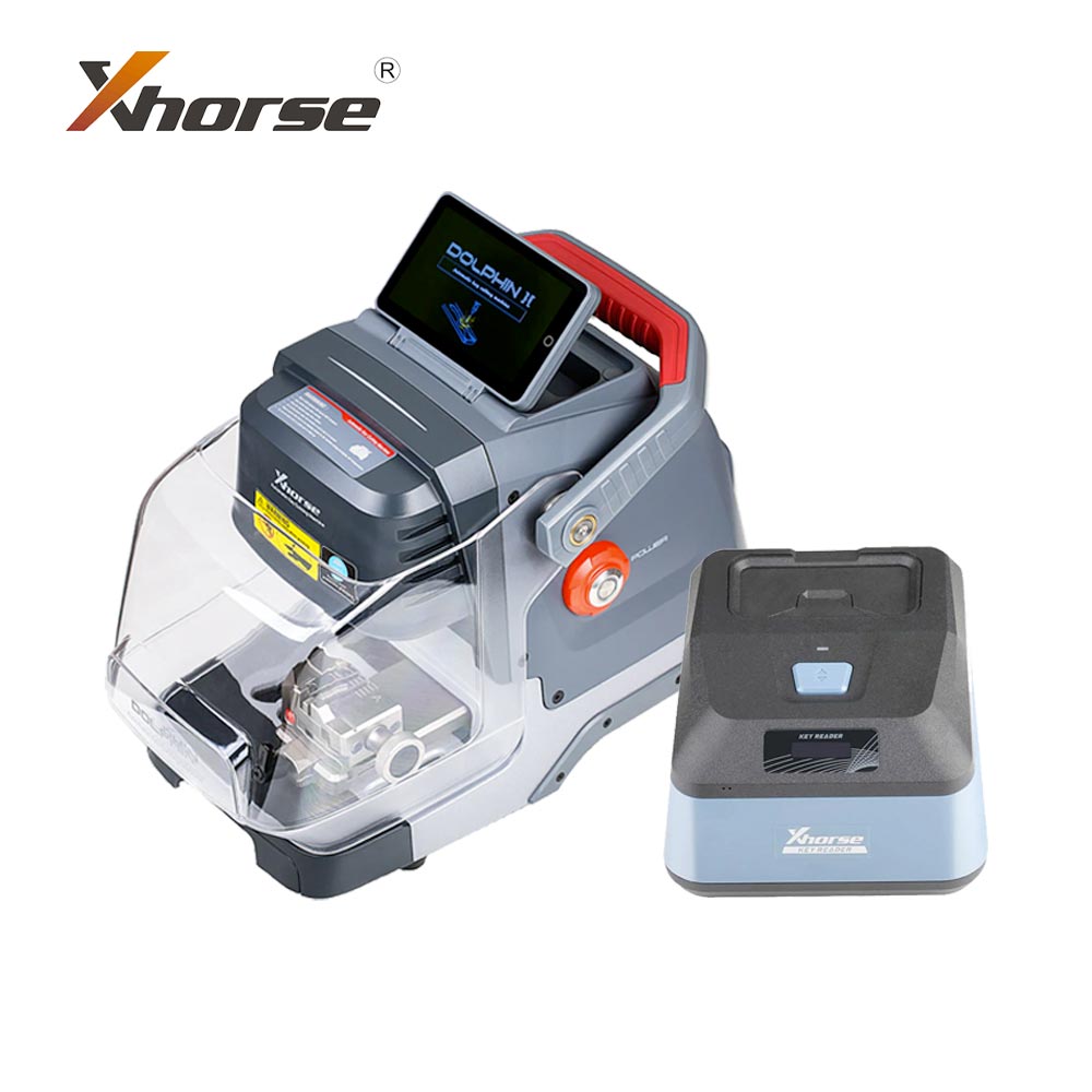Xhorse XP-005L Dolphin II Key Cutting Machine and XDKR00GL Key Reader