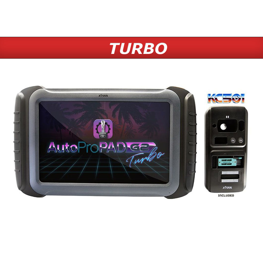 XTOOL AutoProPad G2 Turbo with free XHORSE VVDI Key Tool MAX PRO and 40 Super Chips XT27A