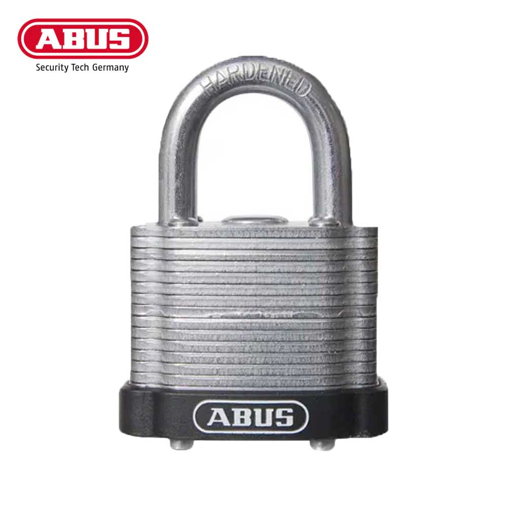 ABUS - 41/40 - Extreme Corrosion Resistant Self-Locking Laminated Steel Padlock with Optional Keying and Optional Finish - 1-47/64 Inch Width