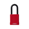 ABUS - 74/40 - Synthetic Coated Corrosion and Chemical Resistant Aluminum Padlock with Optional Keying and Optional Finish - 1 37/64 inch Width