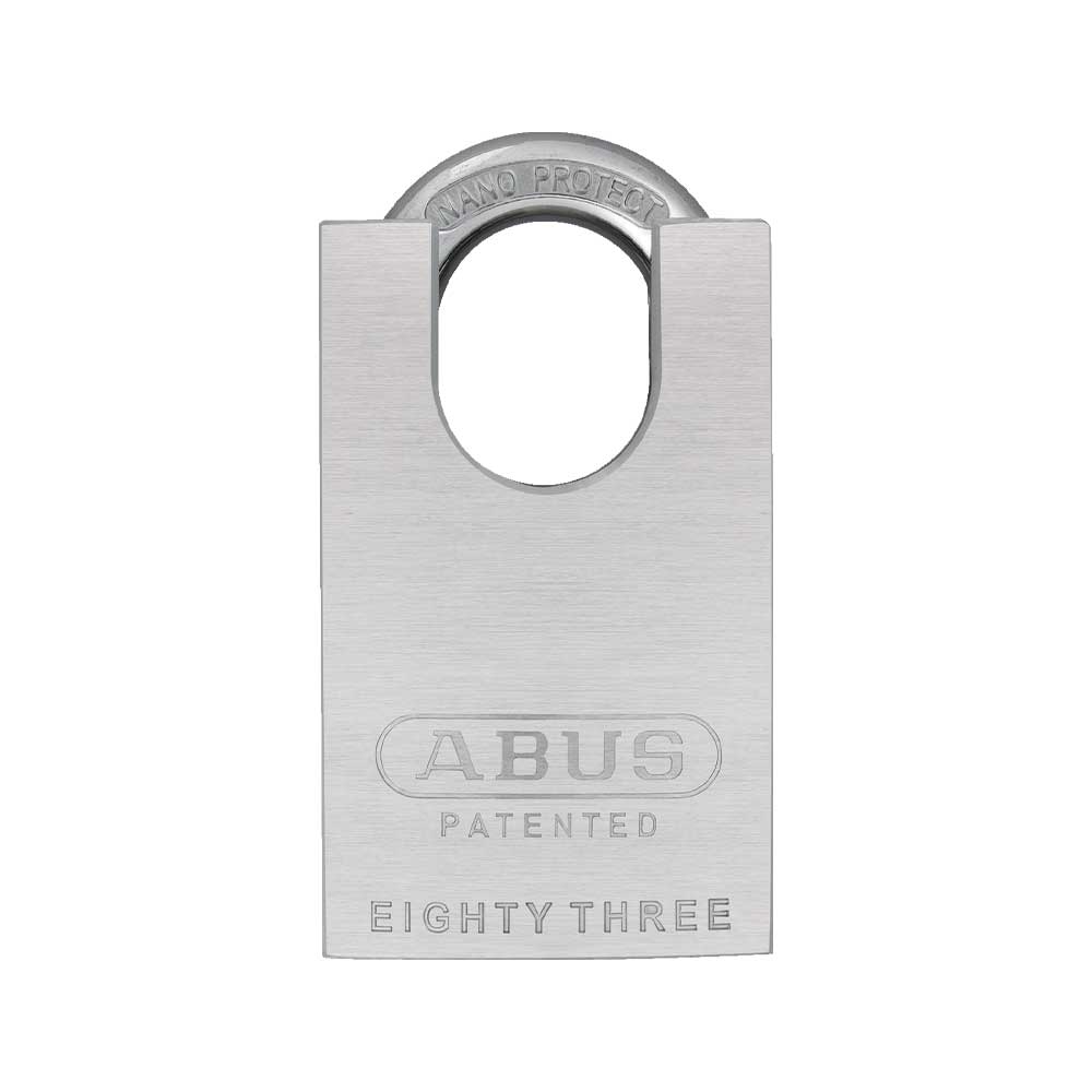 ABUS - 83CS/50 - Rekeyable Corrosion Resistant Chrome Solid Brass Padlock with Optional Keyway - 1-57/64 Inch Width