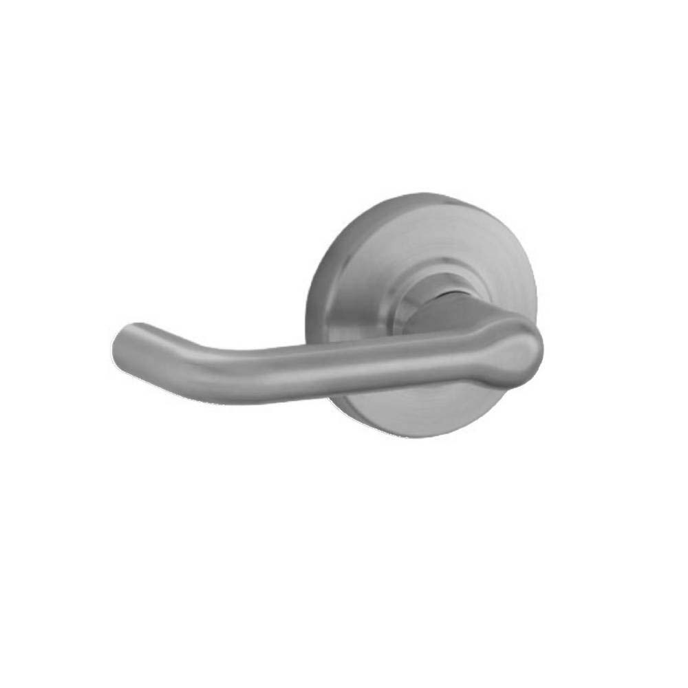 ACSI - ACND80LDEL-TLR - Storeroom Electric Cylindrical Lock with Tubular Lever and Fail Safe Request Exit Switch - Grade 1