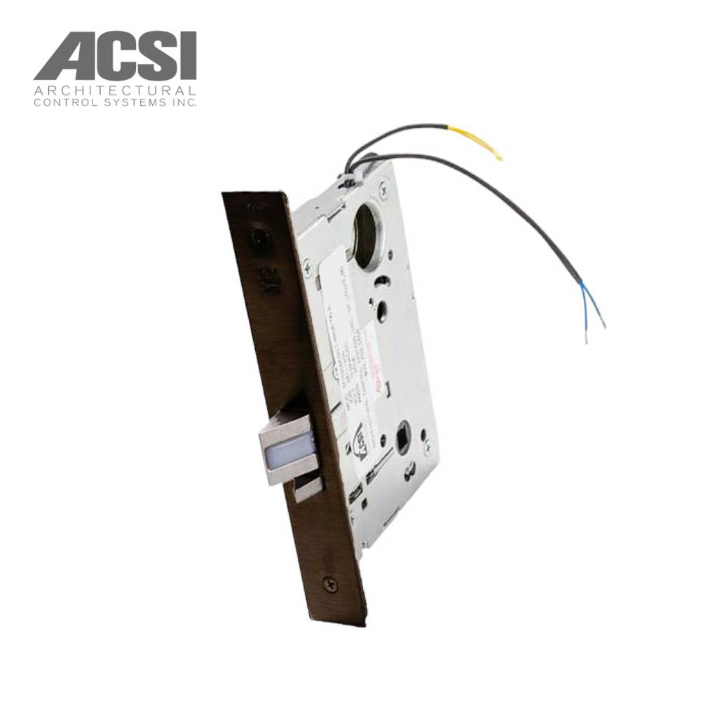 ACSI - M1520M-AE-1-8808 - Entry Mortise Lever Lock - Fail Secure with Motor Controlled - Authorized Egress - Less Cylinder and Yale 8800 Series Office
