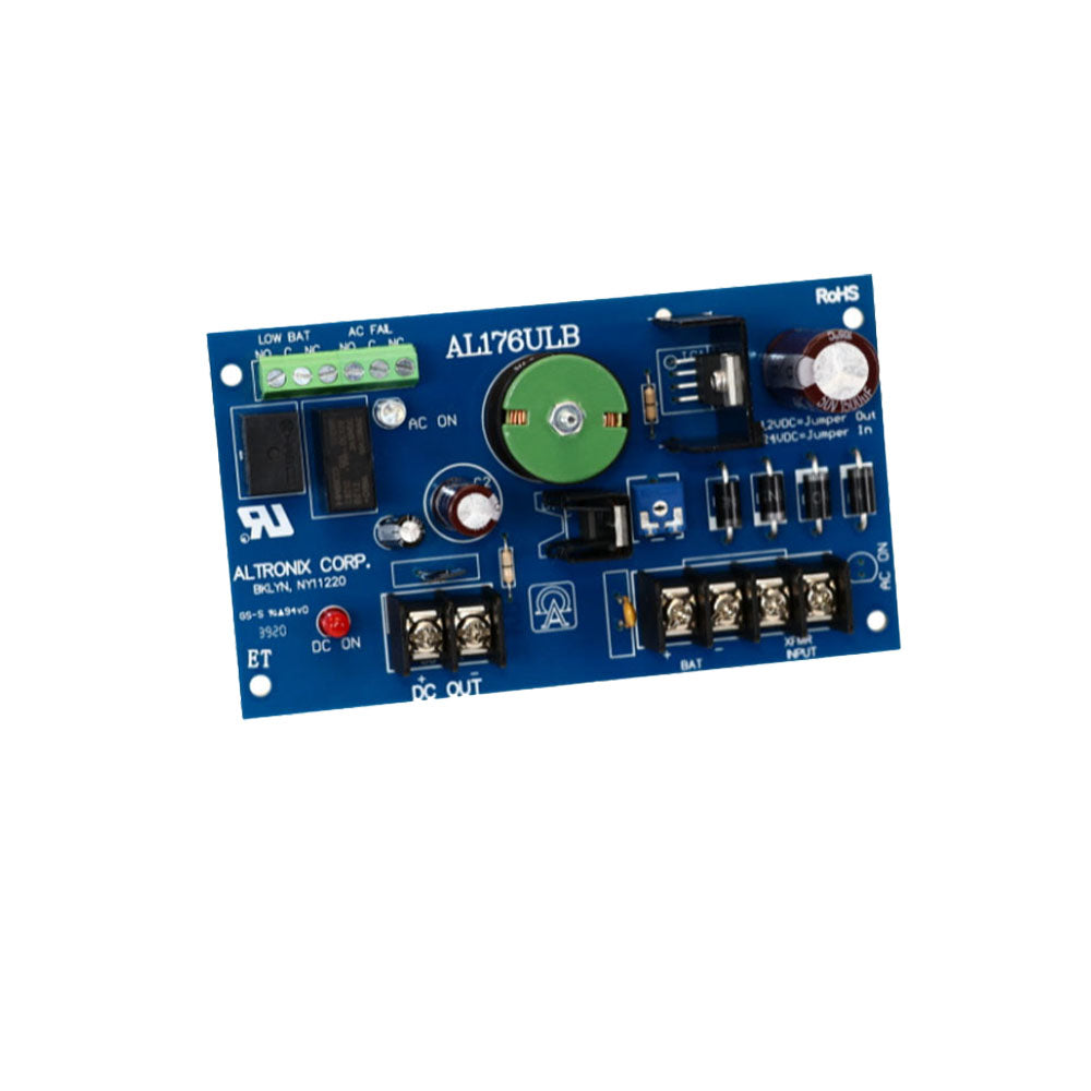 Altronix - AL176ULB - Power Supply Board with Access Control - Single PTC Output