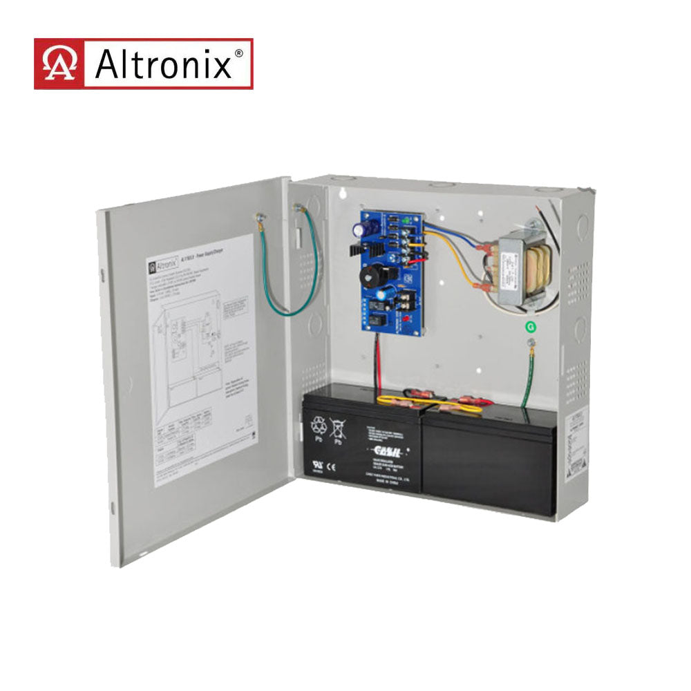 Altronix - AL176ULX - Power Supply Charger with Access Control - Single PTC Output - Grey Enclosure