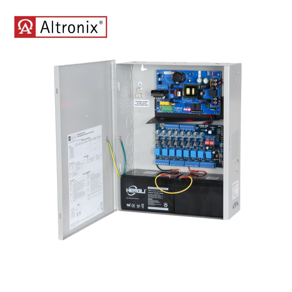 Altronix - AL600ACM220 - Power Supply with Access Power Controller - 8 Fused Outputs - BC400 Enclosure