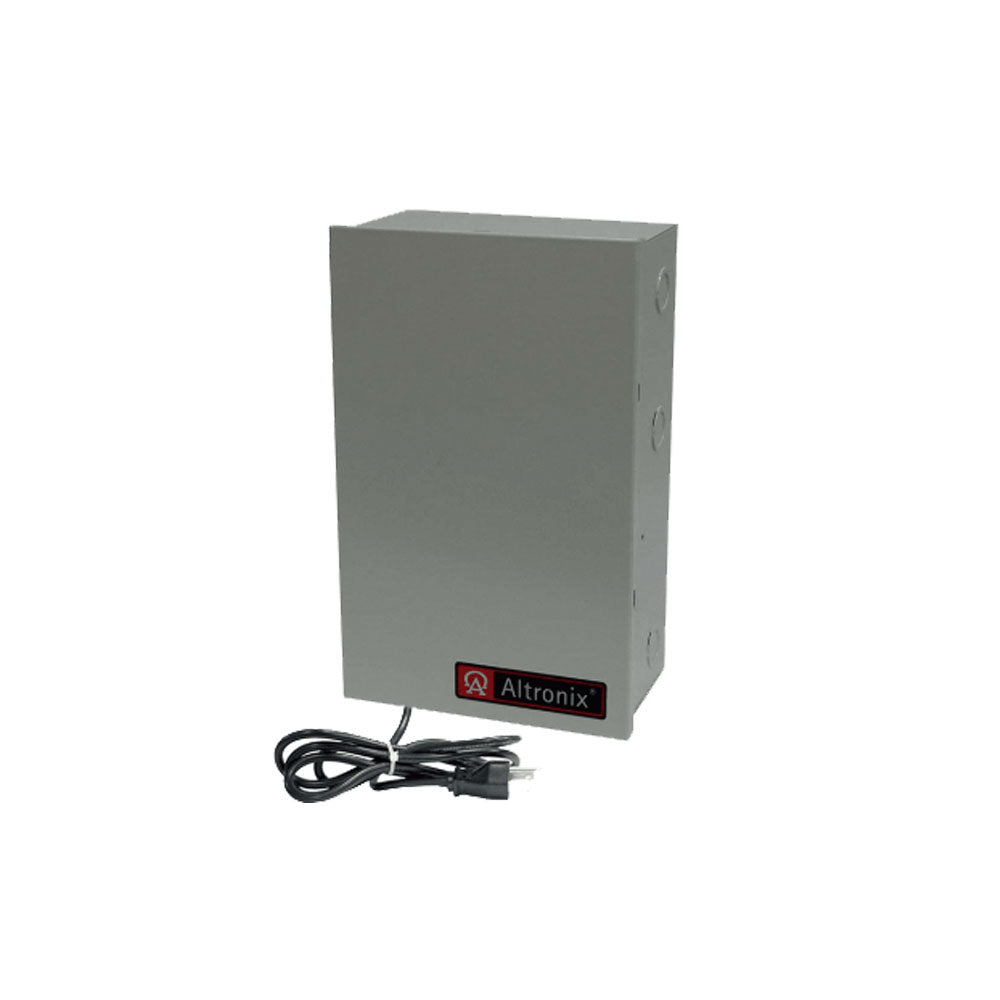Altronix - ALTV248300ULCB3 - CCTV Power Supply with 3 Wire Line Cord - 8 PTC Protected Outputs Class 2 - Grey Enclosure