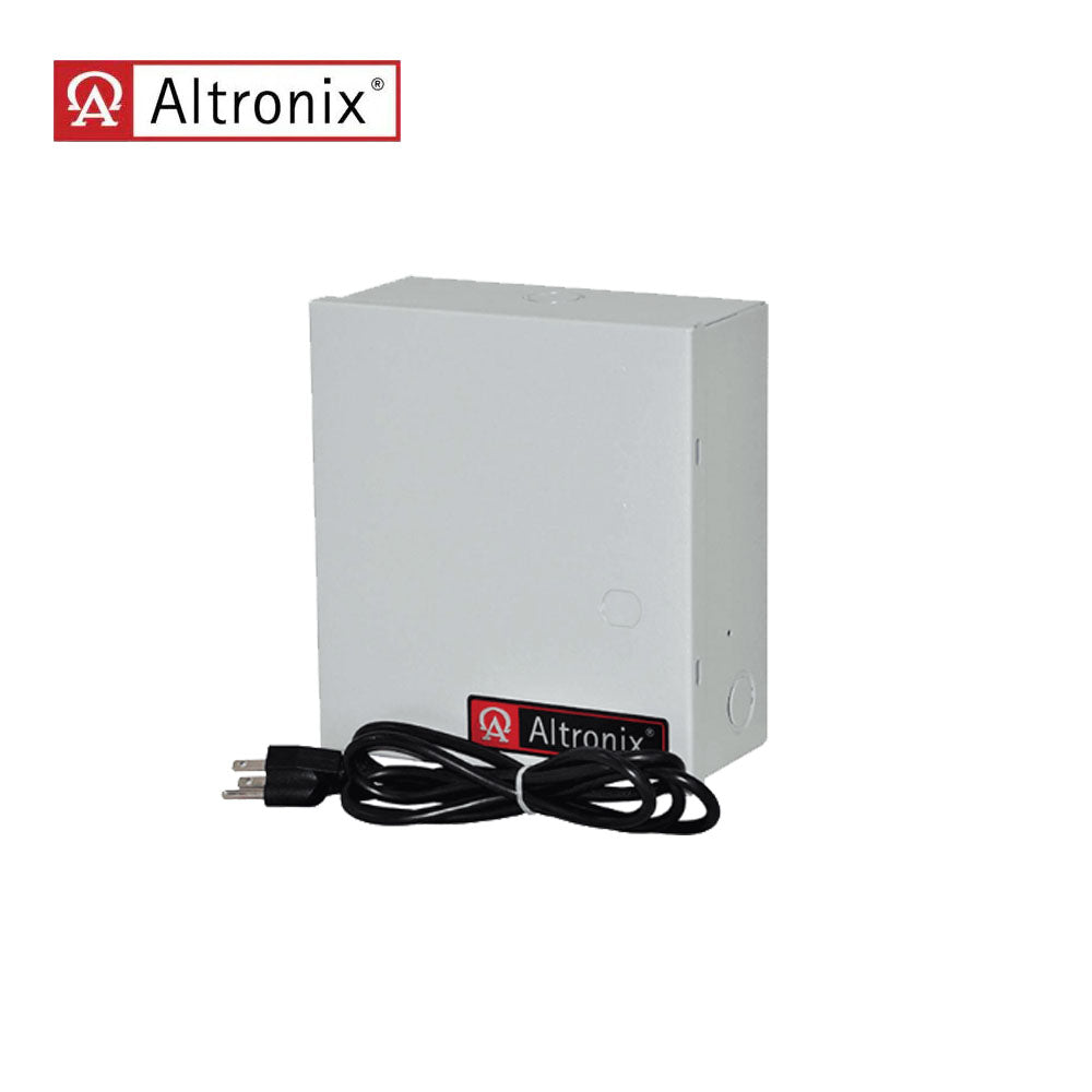Altronix - ALTV248300ULM3 - CCTV Power Supply with 3 Wire Line Cord - 8 Fused Outputs Class 2 - BC100M Enclosure