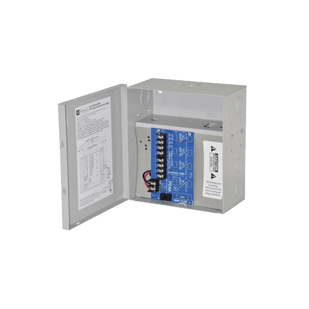 Altronix - ALTV615DC44ULCBM - CCTV Power Supply with 4 PTC Class 2 Outputs - BC100 Enclosure