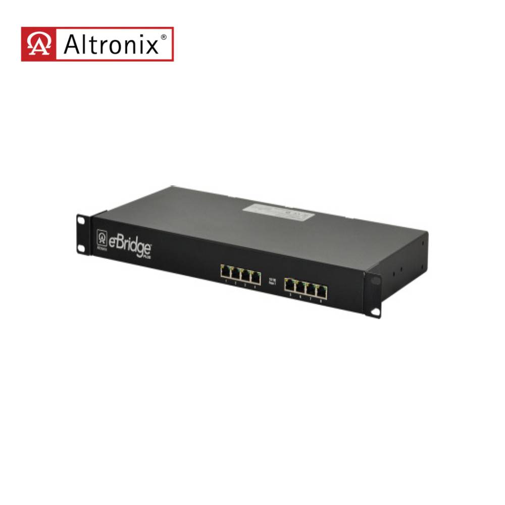 Altronix - EBRIDGE-800PCRM - IP and POE+ Over Coax Powered Receiver