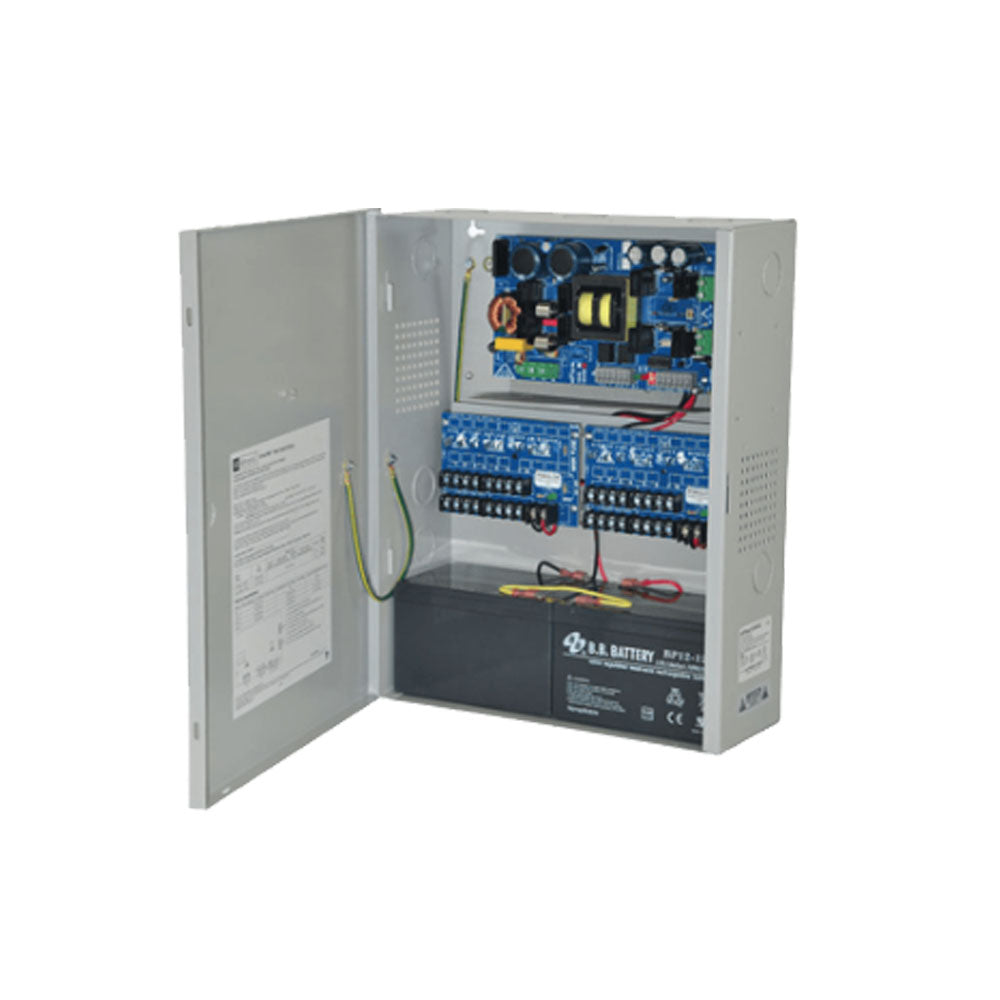 Altronix - EFLOW104NX16D - Power Supply Charger with 16 PTC Protected Outputs - Power-Limited Class 2 - BC400 Enclosure