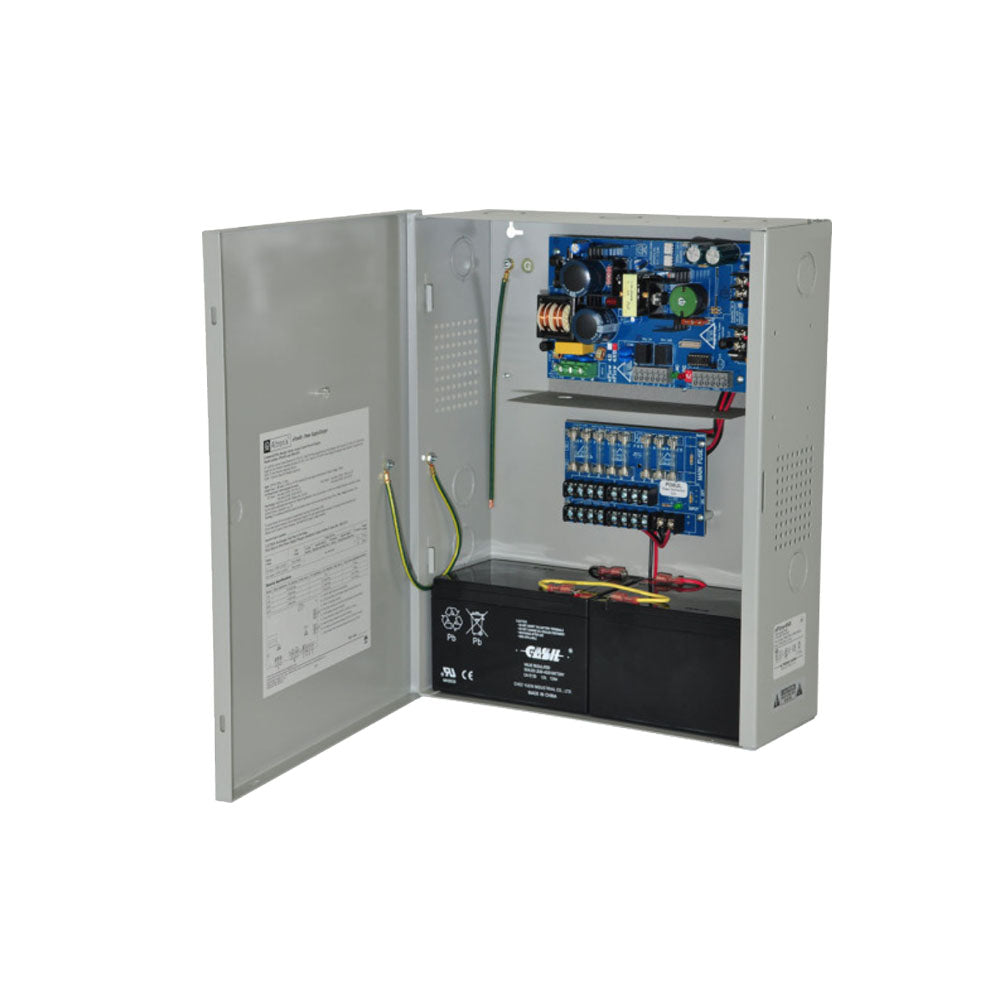 Altronix - EFLOW4NX8 - Power Supply Charger with Accomodates Two 12AH Batteries - 8 Fused Outputs - BC400 Enclosure