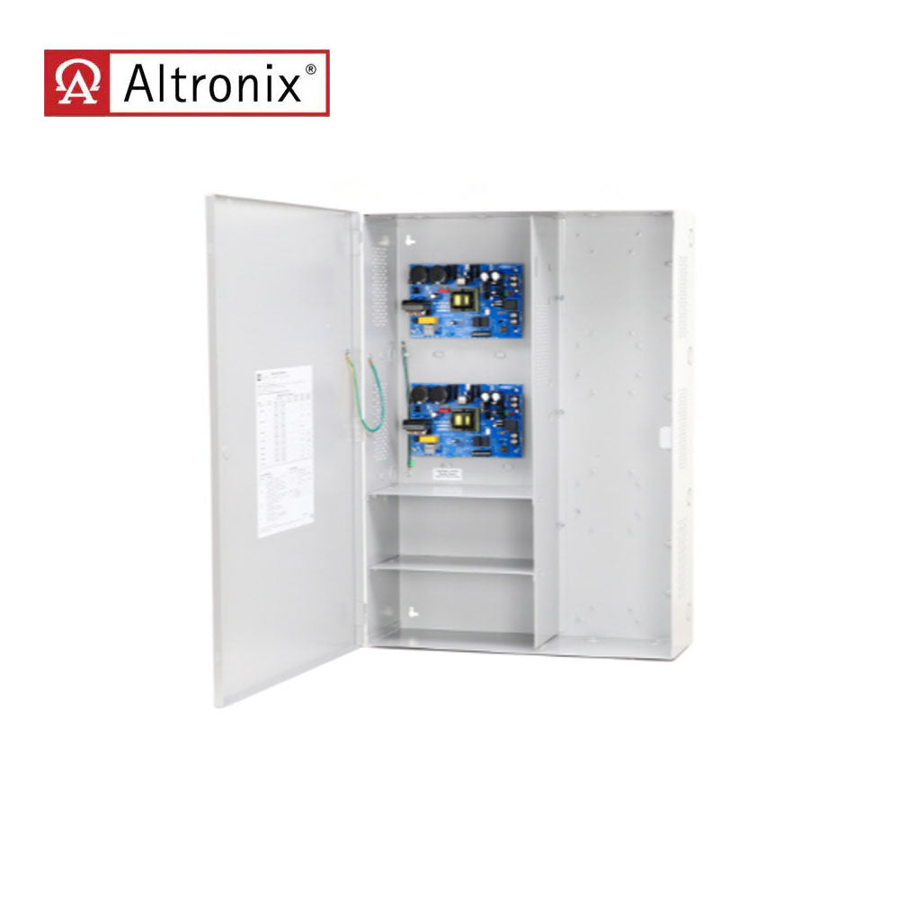 Altronix - MAXIMAL37E - Expandable Power System with Dual AL1012ULXB - 12VDC at 10A Max Ouput