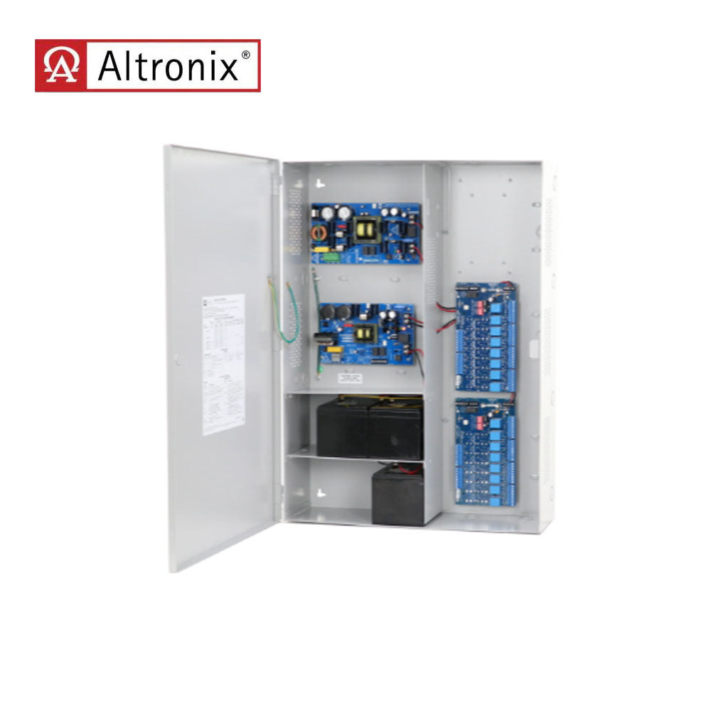 Altronix - MAXIMAL55D - Access Power Controller with AL1012ULXB and AL1024ULXB Input Fuse - 16 PTC Protected Outputs