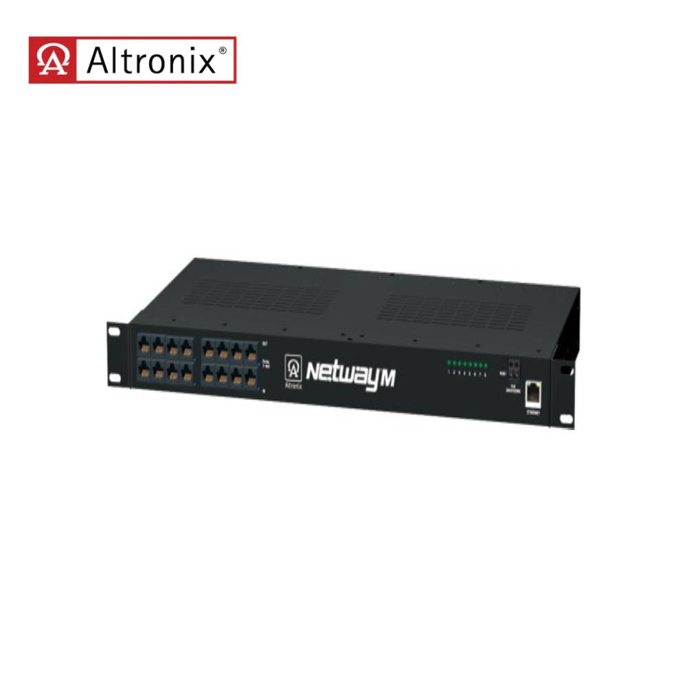Altronix - NETWAY8M - POE Managed Midspan Injector 8 Port Devices