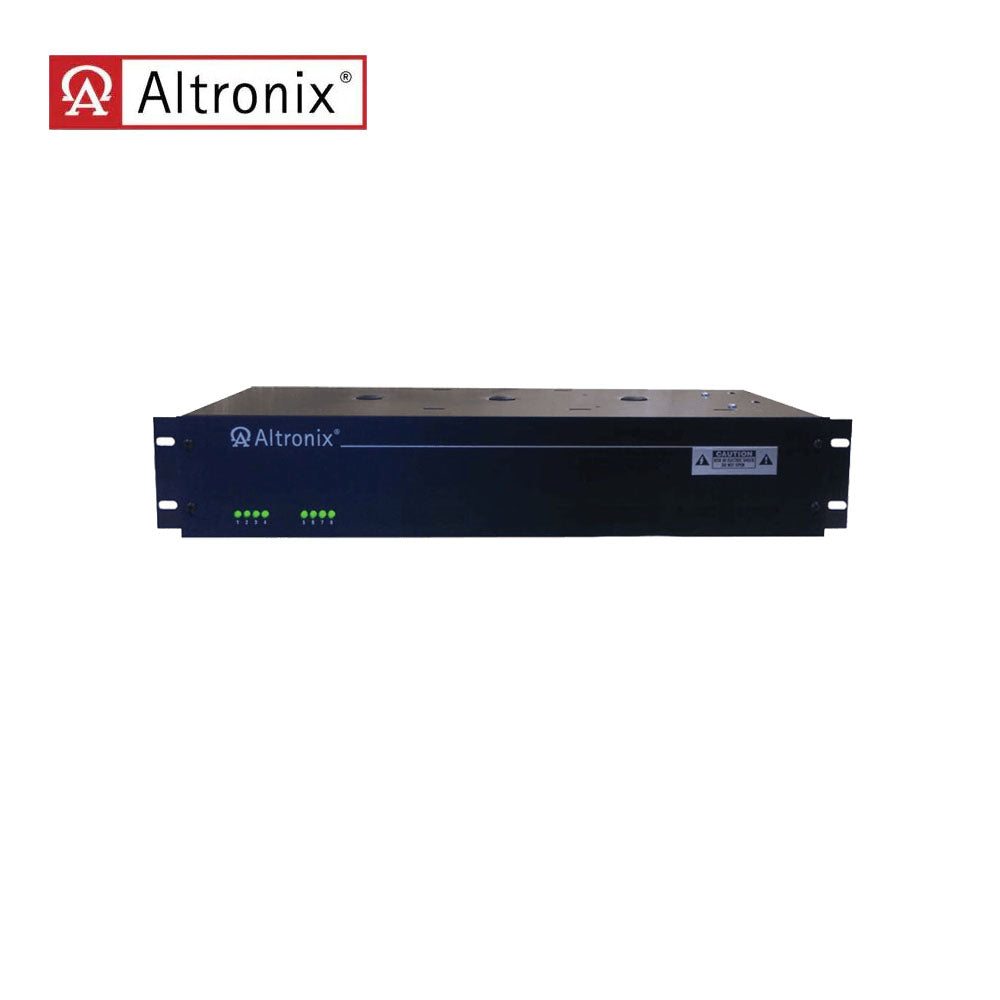 Altronix - R248600CB - CCTV AC Rack Mount Power Supply - 8 PTC Protected Outputs with 6A Input