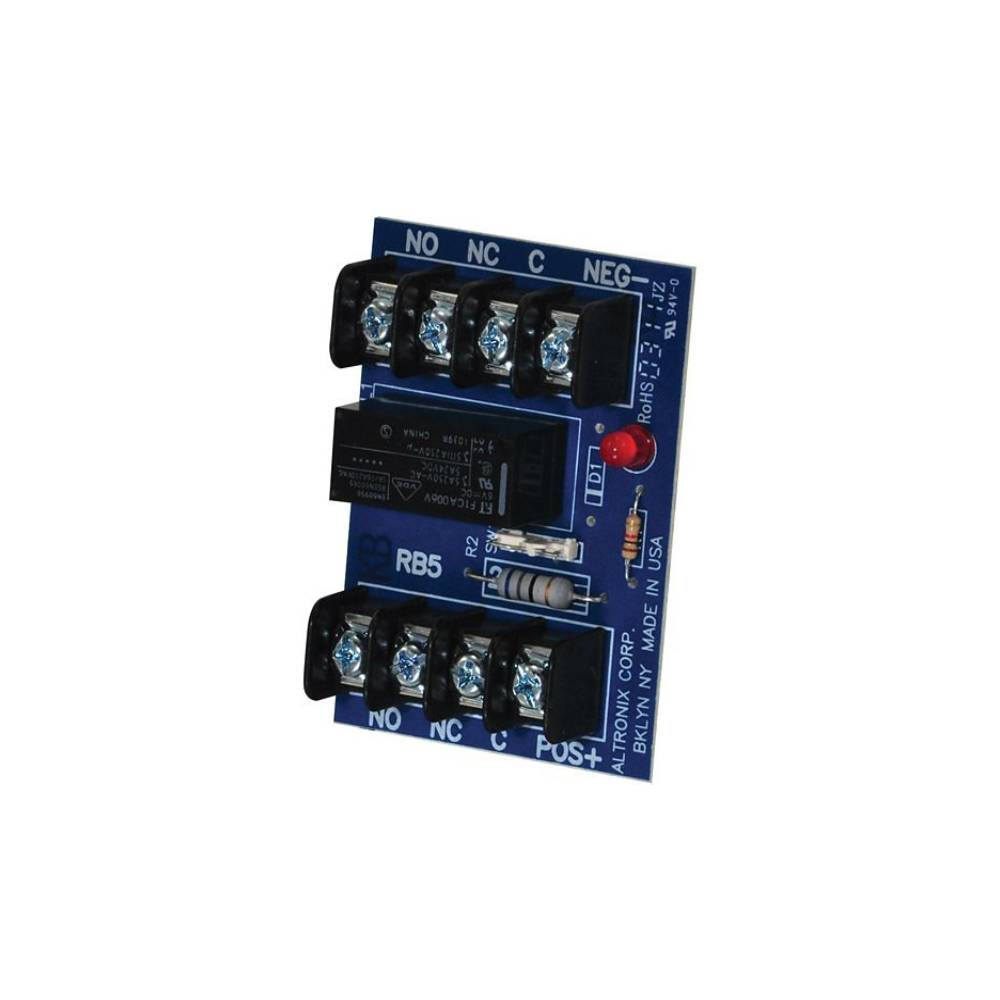 Altronix - RB5 - Relay Module - 28VDC DPDT Contacts