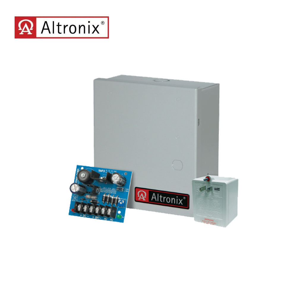 Altronix - SMP3ET - High Current Power Supply Charger with 16VDC Input from TP1640 Plug-in Transformer
