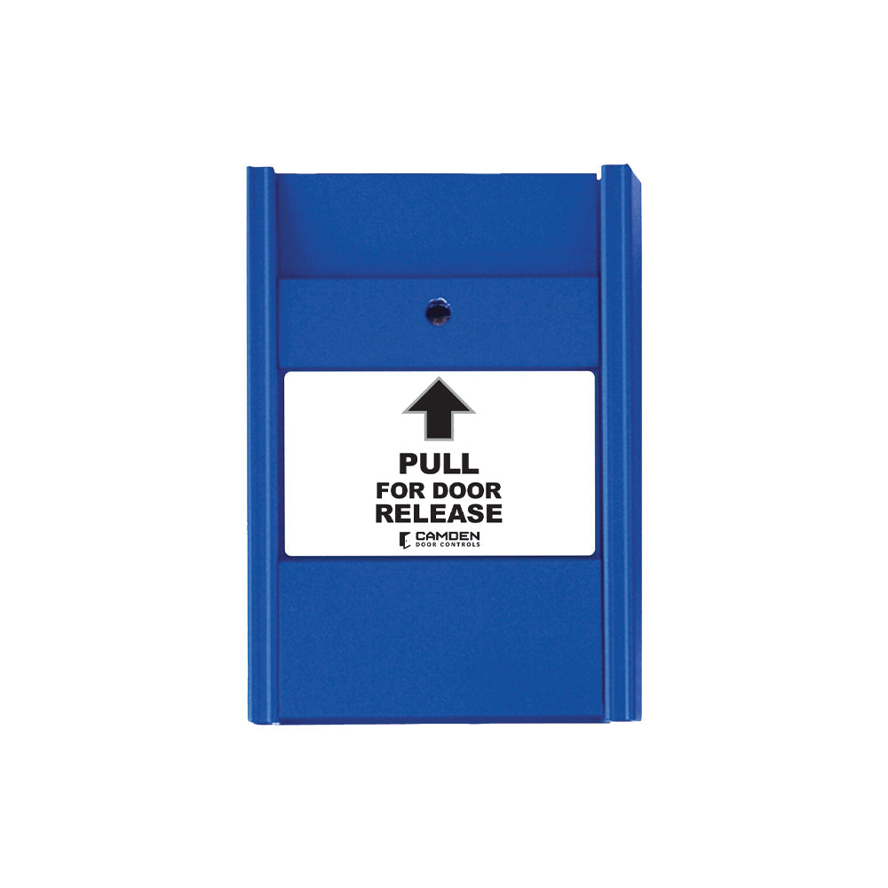 Camden CM-701U Universal Blue Pull Station