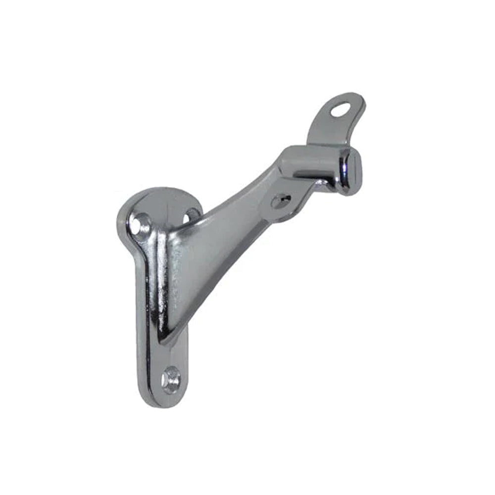 Don-Jo - 130-619 - Handrail Bracket with Cast Aluminum 2-13/16 Length and 1-1/2 Width - 619 (Satin Nickel Plated Finish)