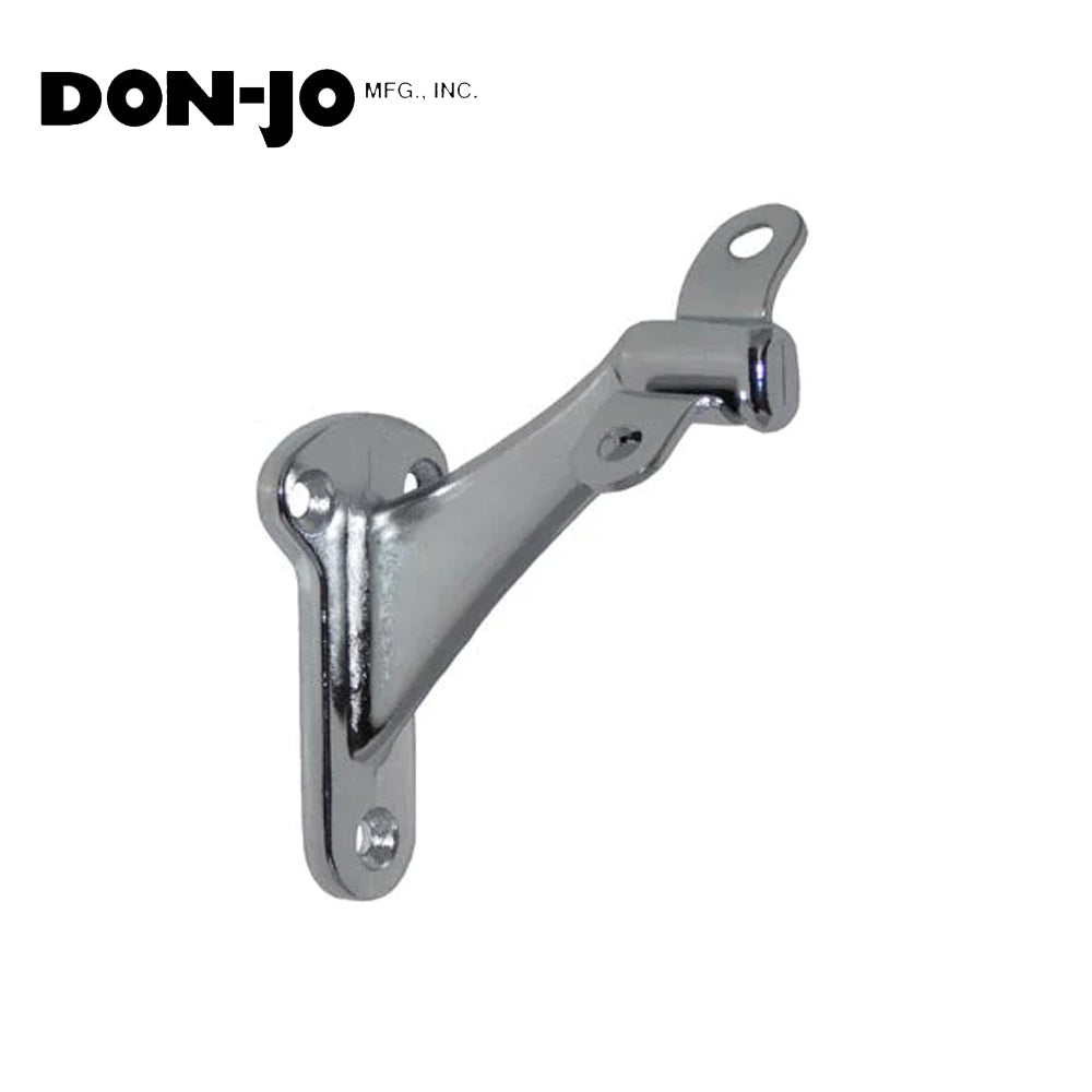 Don-Jo - 130-619 - Handrail Bracket with Cast Aluminum 2-13/16 Length and 1-1/2 Width - 619 (Satin Nickel Plated Finish)