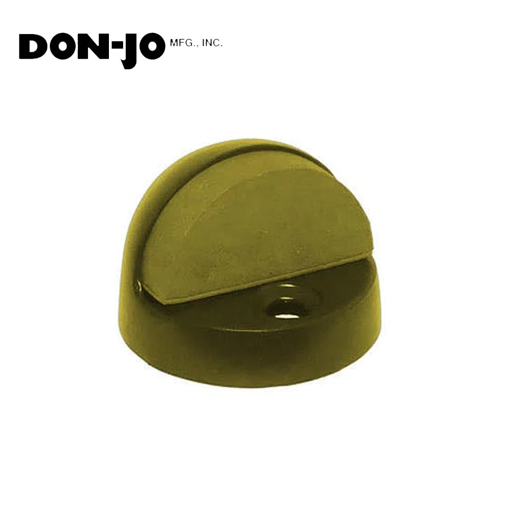 Don-Jo - 1442-605 - Floor Stop with 3/8 Base and 1-1/4 Height - 605 (Bright Brass Finish)