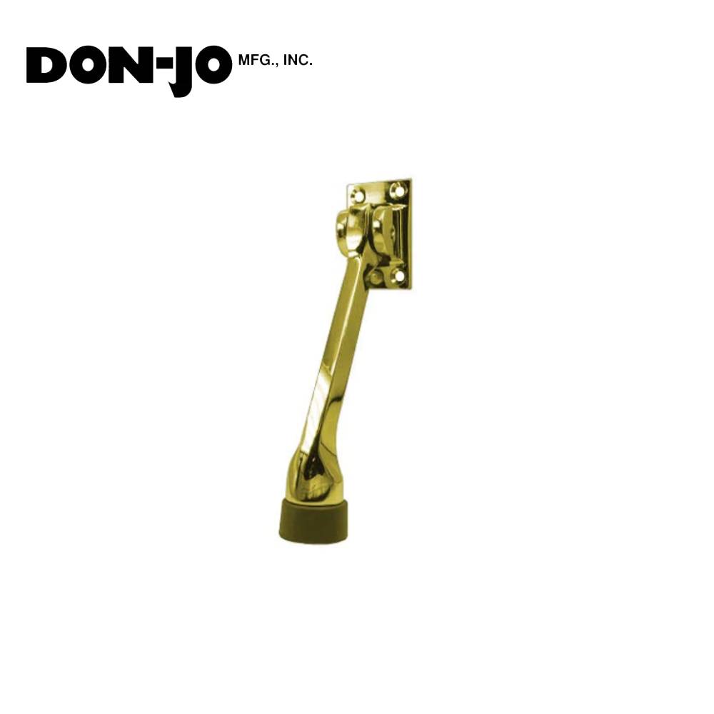 Don-Jo - 1467-605 - Door Holder with 5 Projection - 605 (Bright Brass Finish)