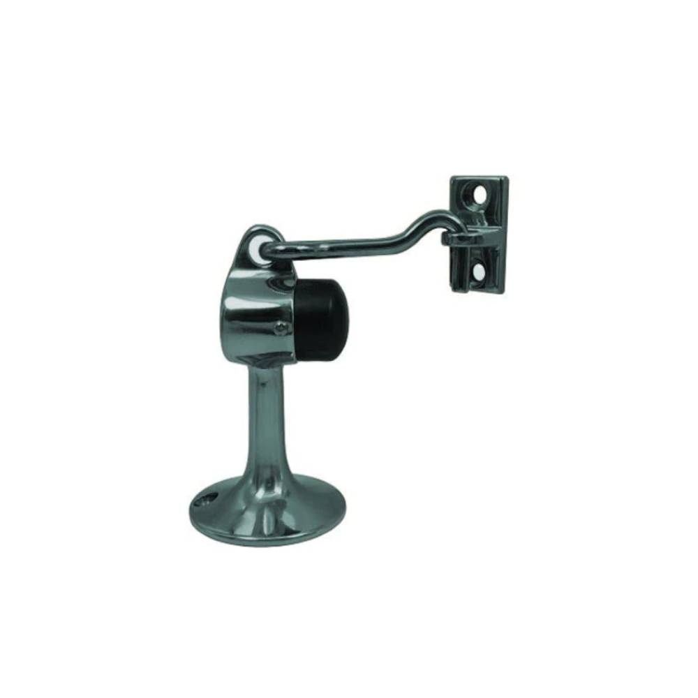 Don-Jo - 1473-626 - Floor Stop with 3-7/8 Height and 2-1/4 Base - 626 (Satin Chromium Plated)