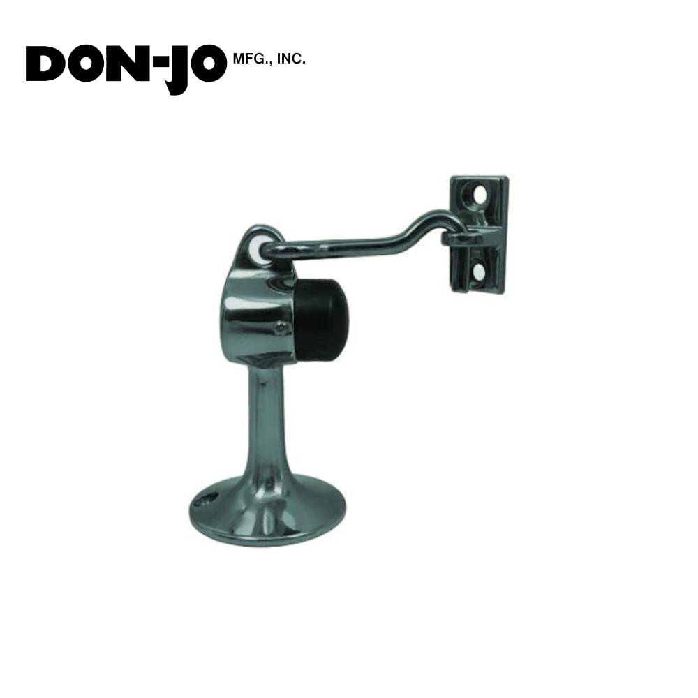 Don-Jo - 1473-626 - Floor Stop with 3-7/8 Height and 2-1/4 Base - 626 (Satin Chromium Plated)
