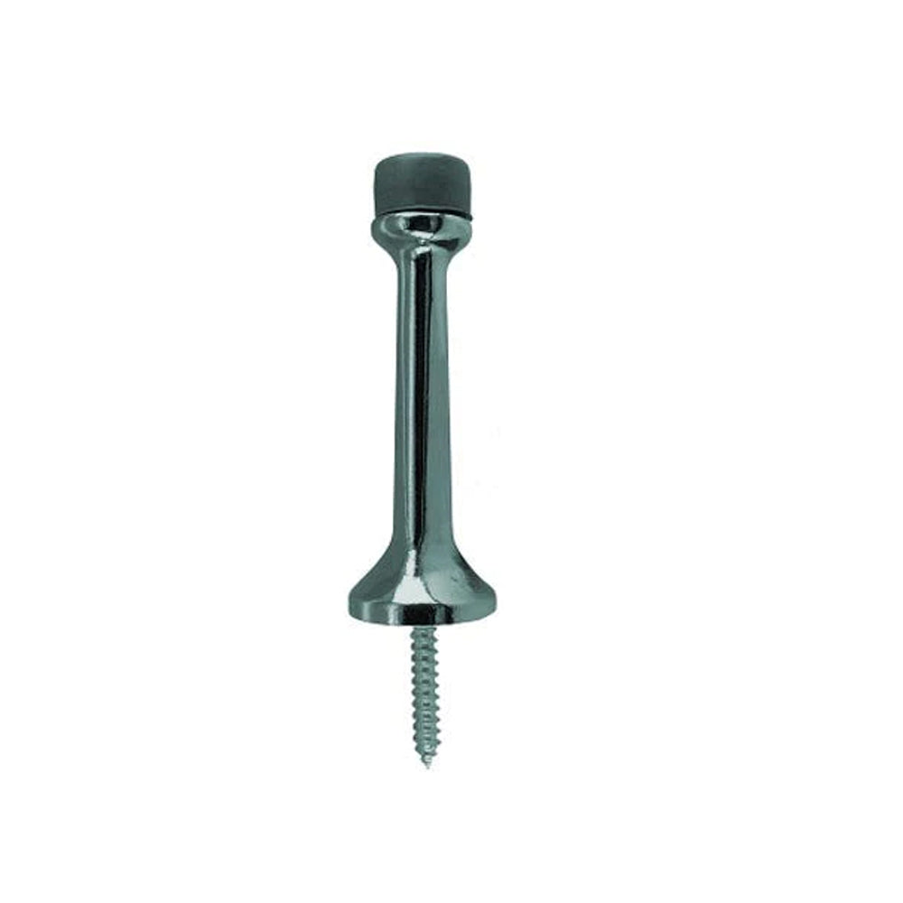 Don-Jo - 1504-626 - Rigid Base Stop with Cast Aluminum 1 Base and 3 Projection - 626 (Satin Chromium Plated)