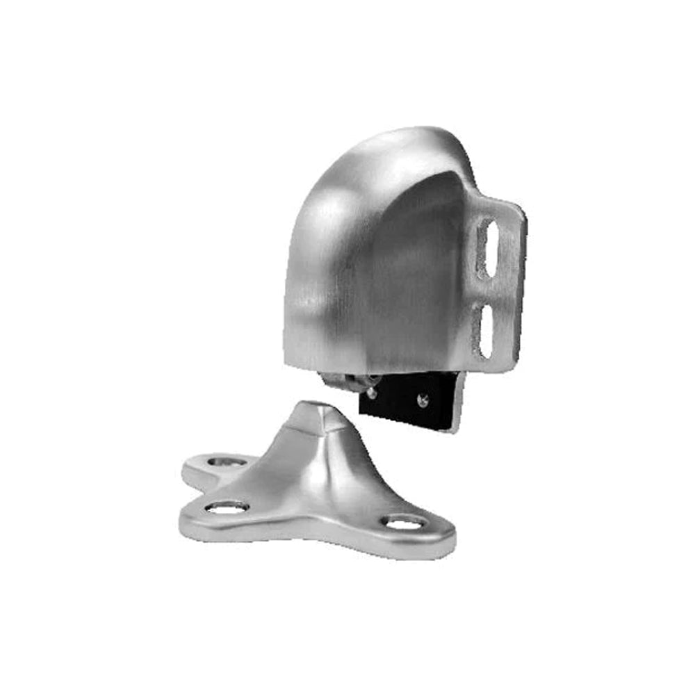 Don-Jo - 1523-626 - Door Holder with Cast Brass Material - 626 (Satin Chromium Plated)