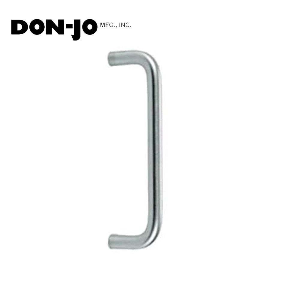 Don-Jo - 17-630 - Door Pull with 10 CTC and ANSI: J401 - 630 (Satin Stainless Steel Finish)